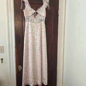 For Love And Lemons Fallen Roses romantic maxi dress